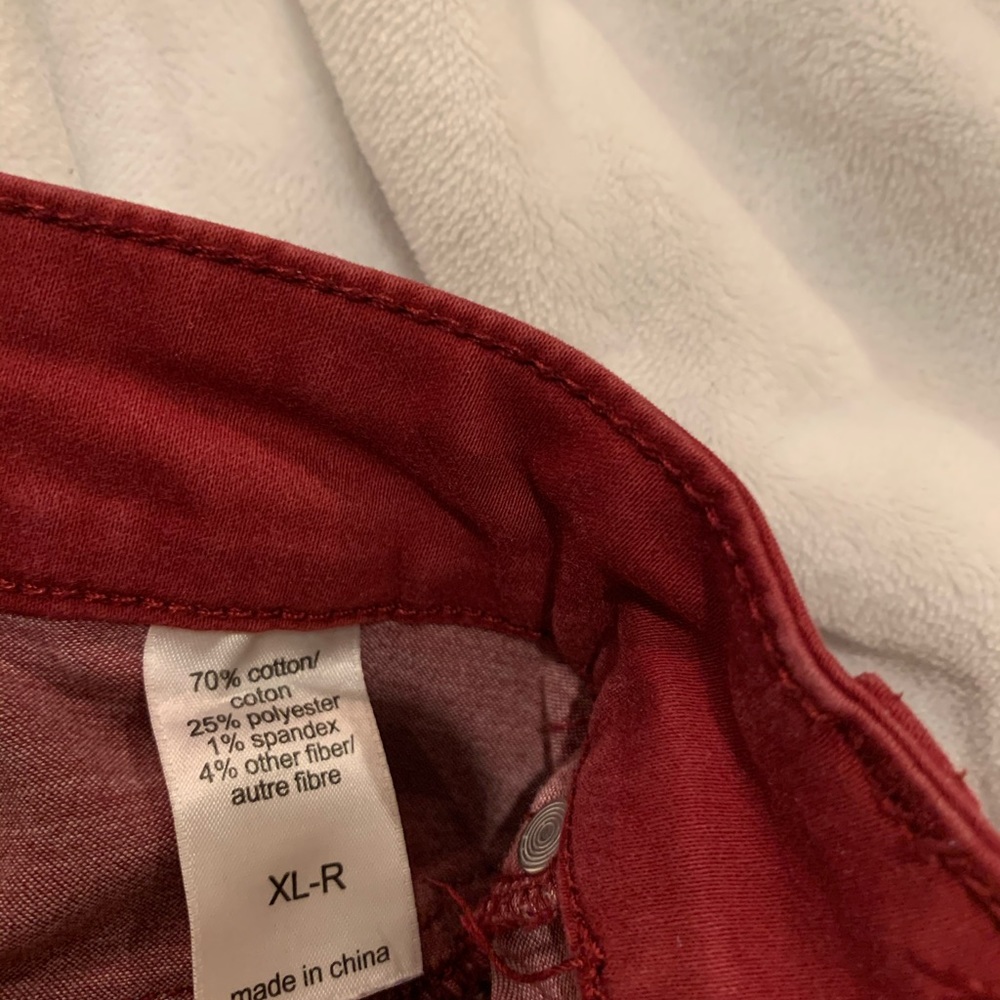 BR Maroon jeggings